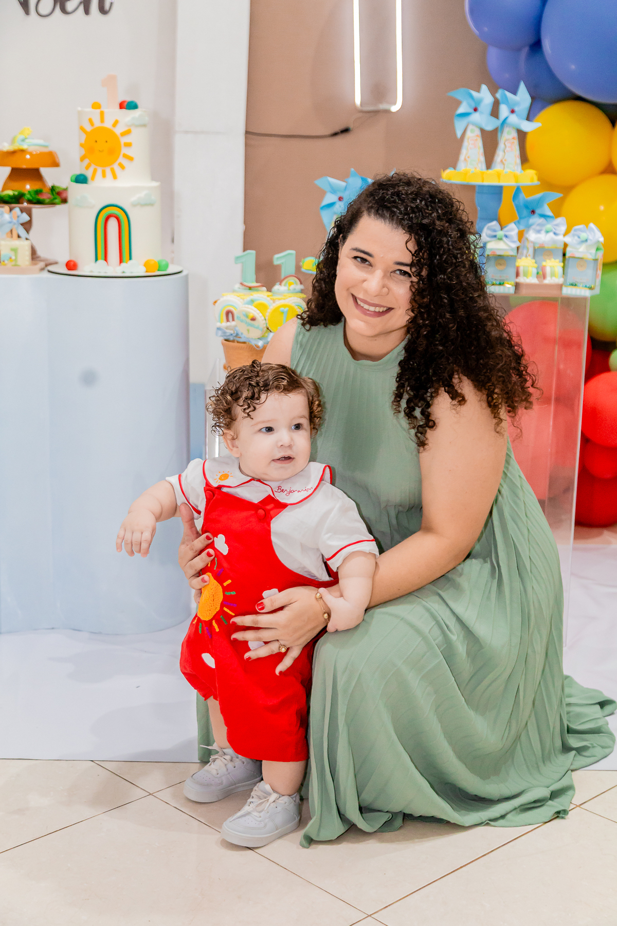 Aniversário de 1 ano do Benjamim. Registrado por George Dantas