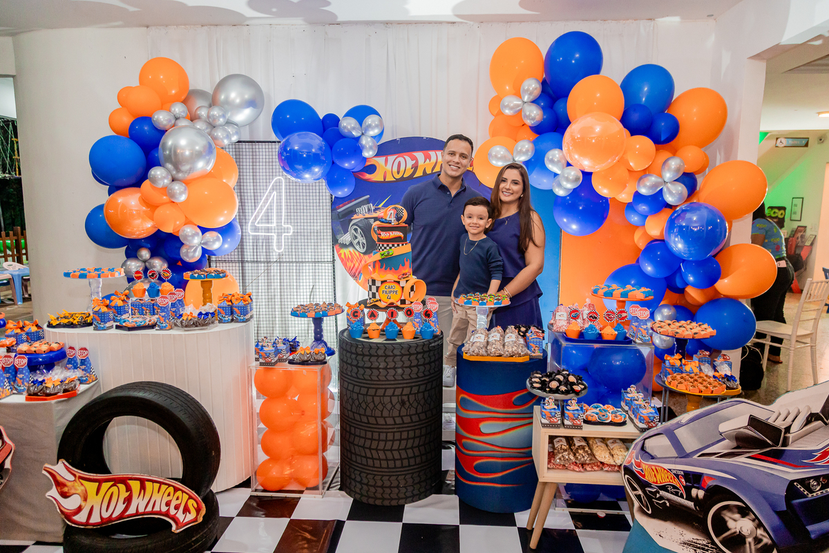 Aniversário de 4 anos de Caio Felipe. Registrado por George Dantas