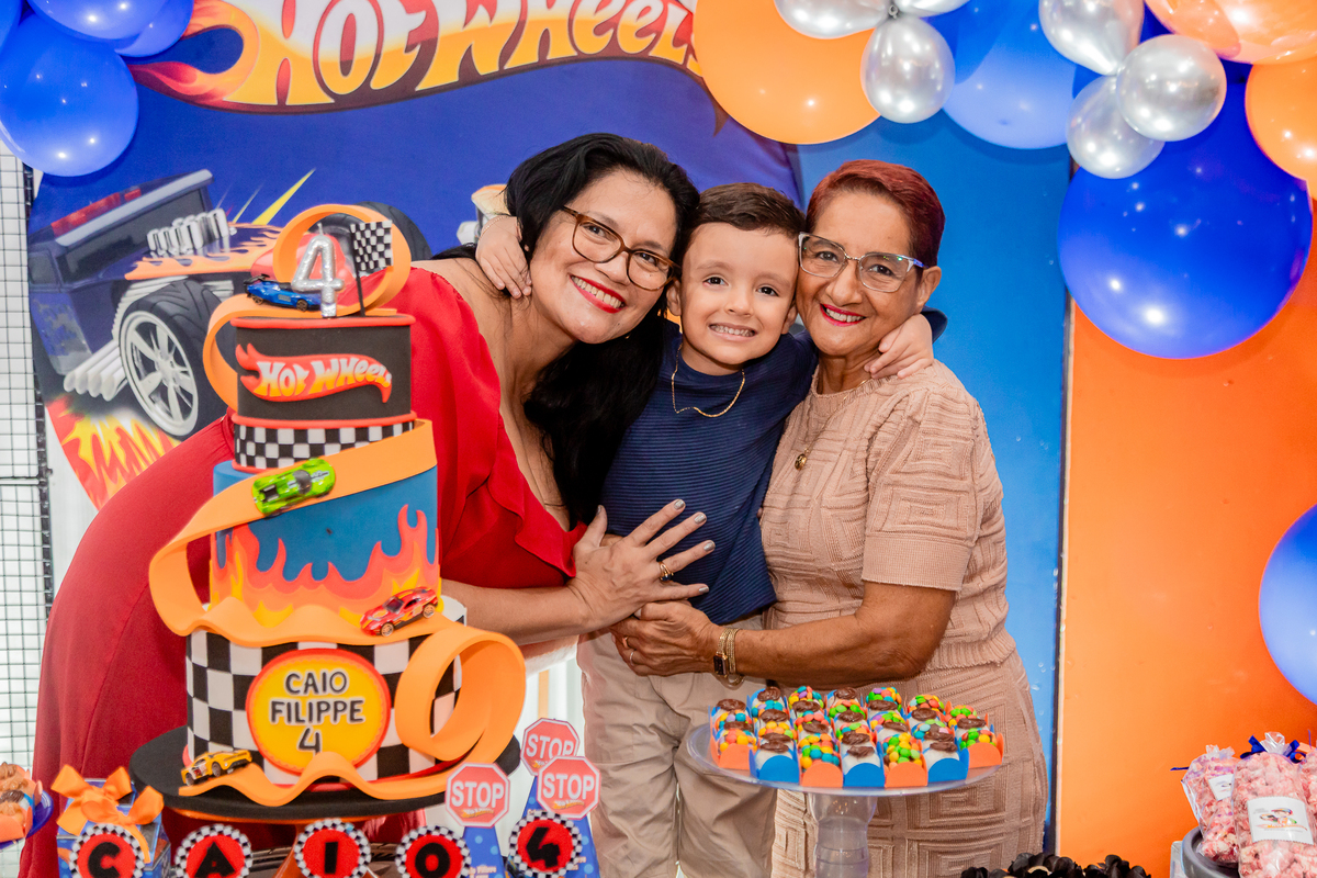 Aniversário de 4 anos de Caio Felipe. Registrado por George Dantas