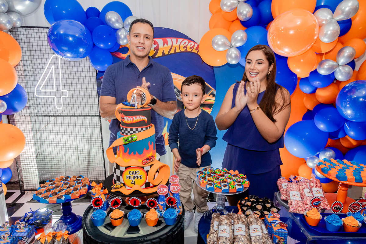 Aniversário de 4 anos de Caio Felipe. Registrado por George Dantas