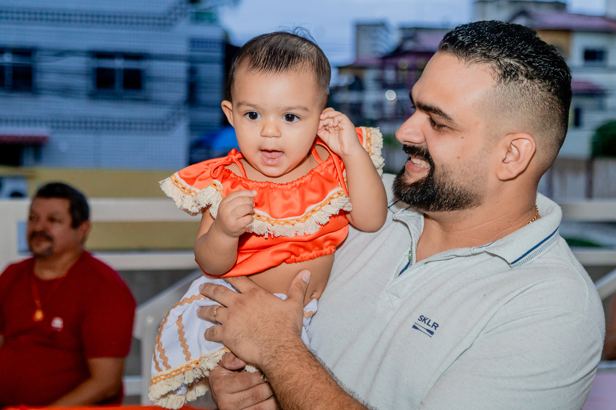 Aniversário de 1 ano da Laura. Registrado por George Dantas
