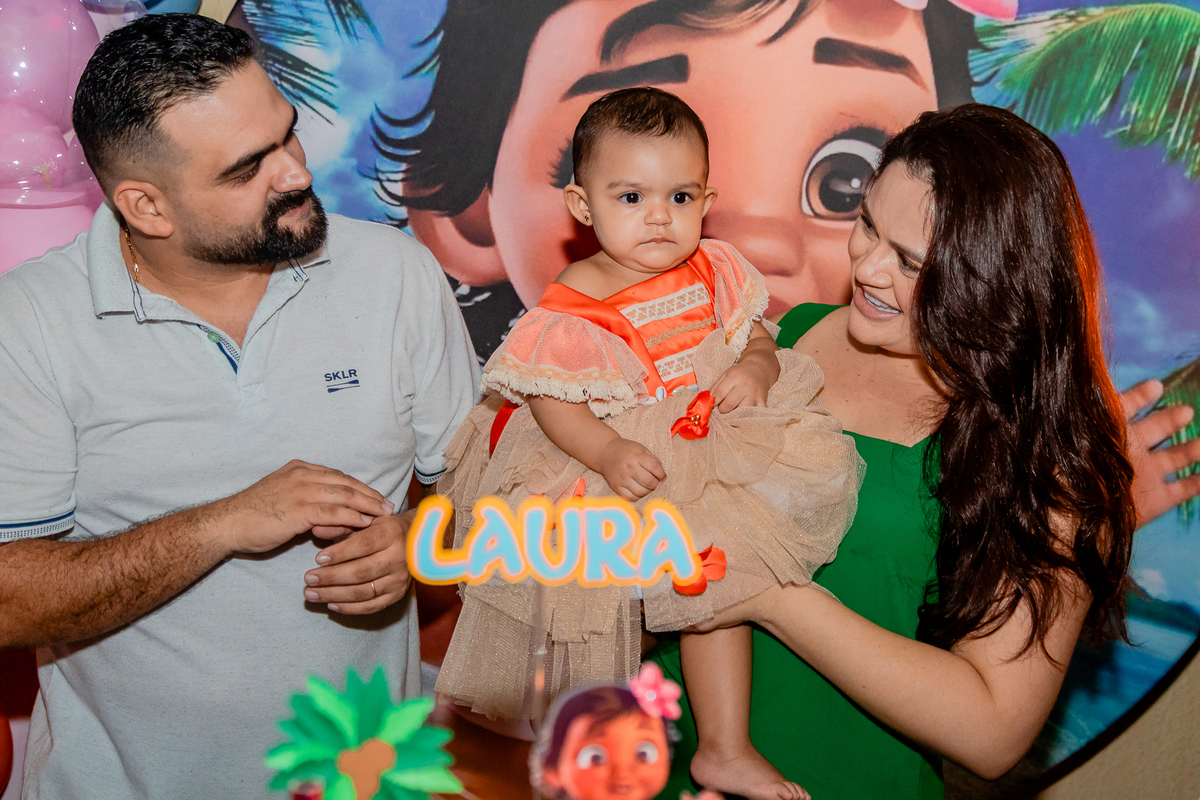 Aniversário de 1 ano da Laura. Registrado por George Dantas