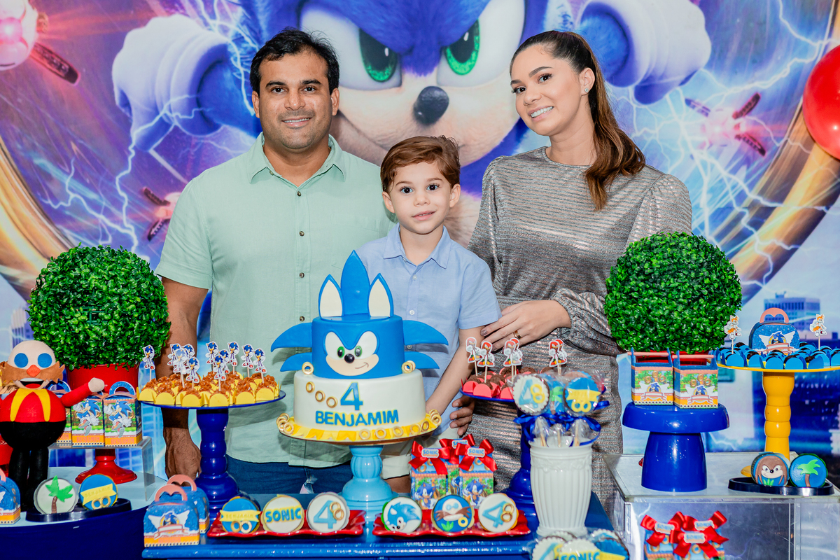 Aniversário de 4 anos do Benjamim. Registrado por George Dantas