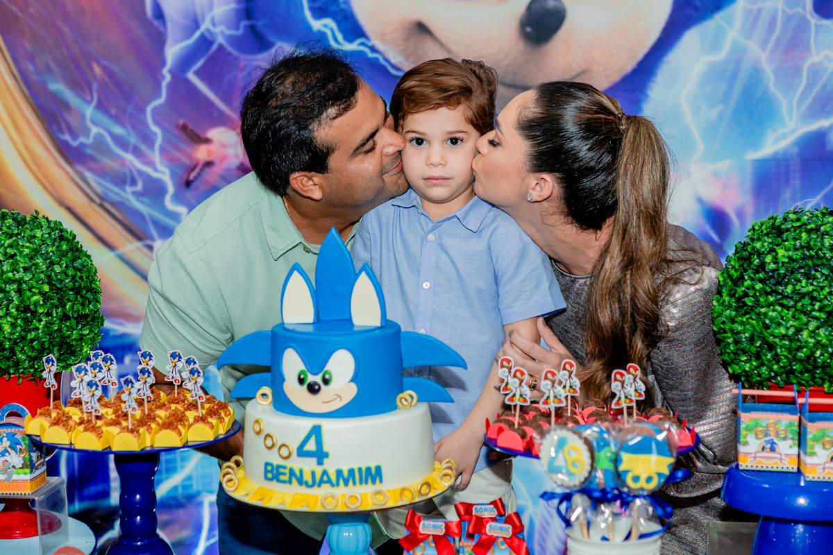 Aniversário de 4 anos do Benjamim. Registrado por George Dantas