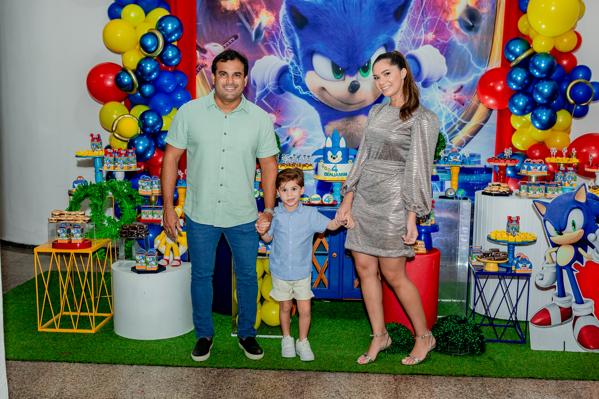 Aniversário de 4 anos do Benjamim. Registrado por George Dantas