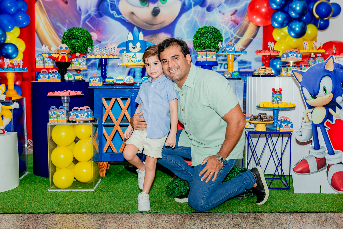 Aniversário de 4 anos do Benjamim. Registrado por George Dantas