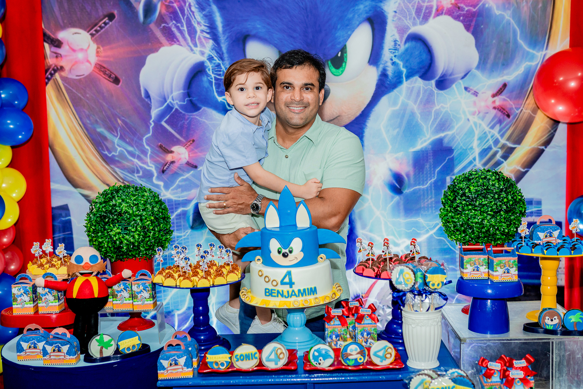 Aniversário de 4 anos do Benjamim. Registrado por George Dantas