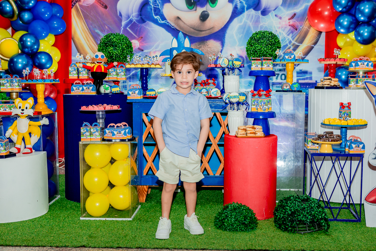 Aniversário de 4 anos do Benjamim. Registrado por George Dantas
