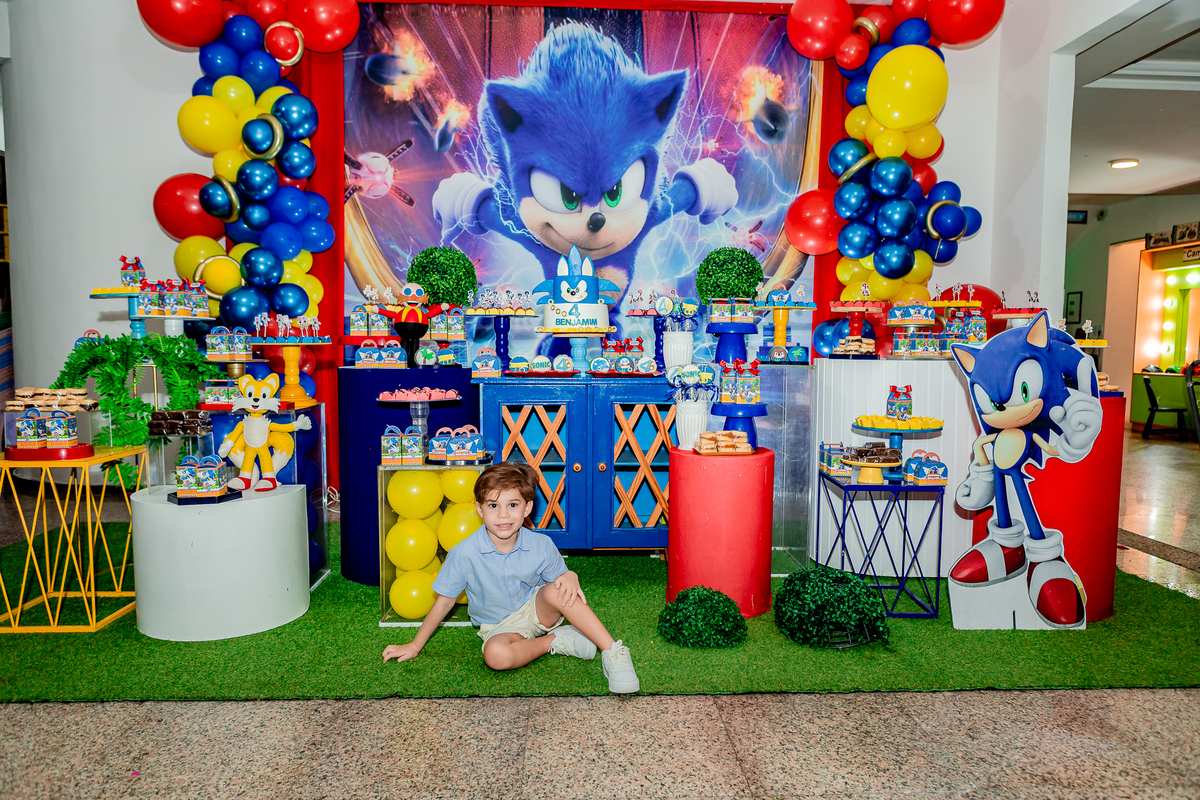 Aniversário de 4 anos do Benjamim. Registrado por George Dantas