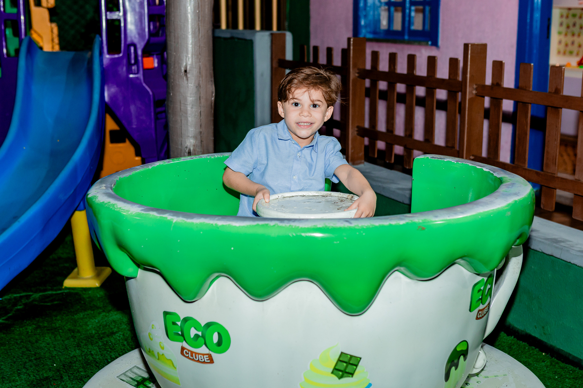 Aniversário de 4 anos do Benjamim. Registrado por George Dantas