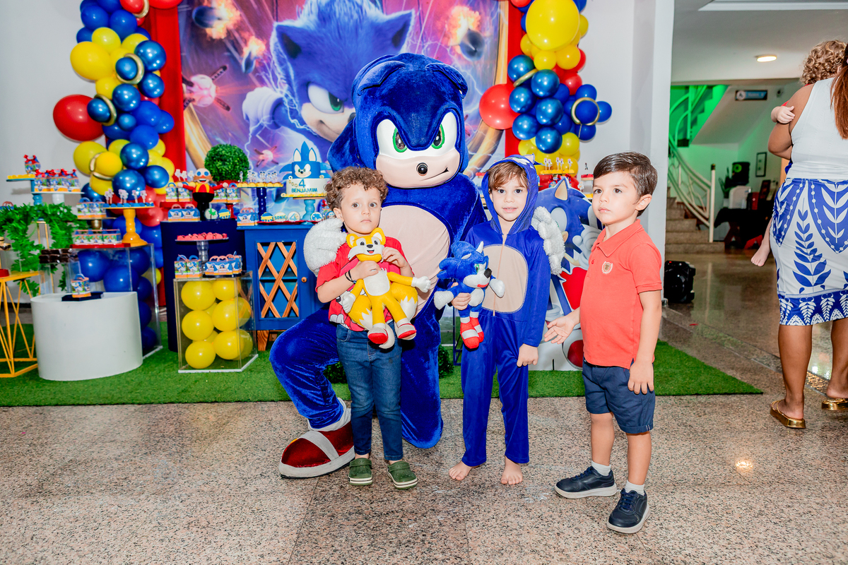 Aniversário de 4 anos do Benjamim. Registrado por George Dantas