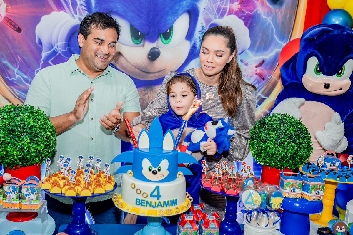Aniversário de 4 anos do Benjamim. Registrado por George Dantas
