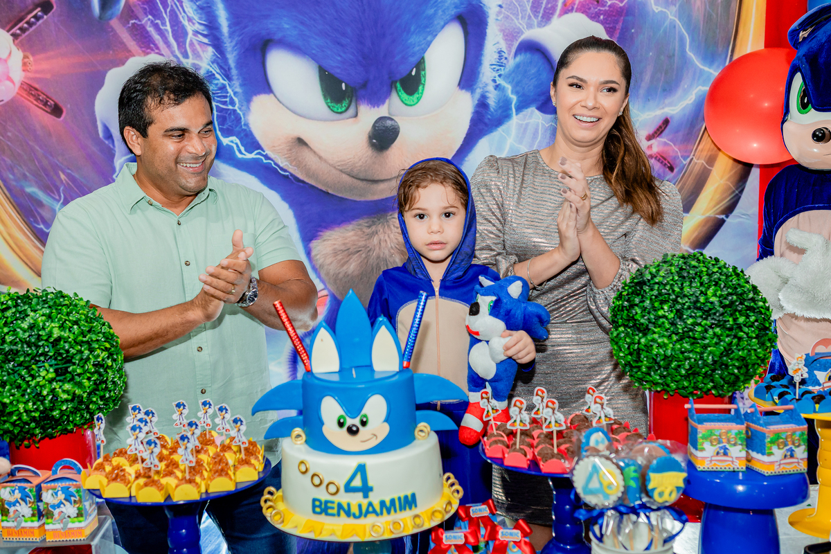 Aniversário de 4 anos do Benjamim. Registrado por George Dantas