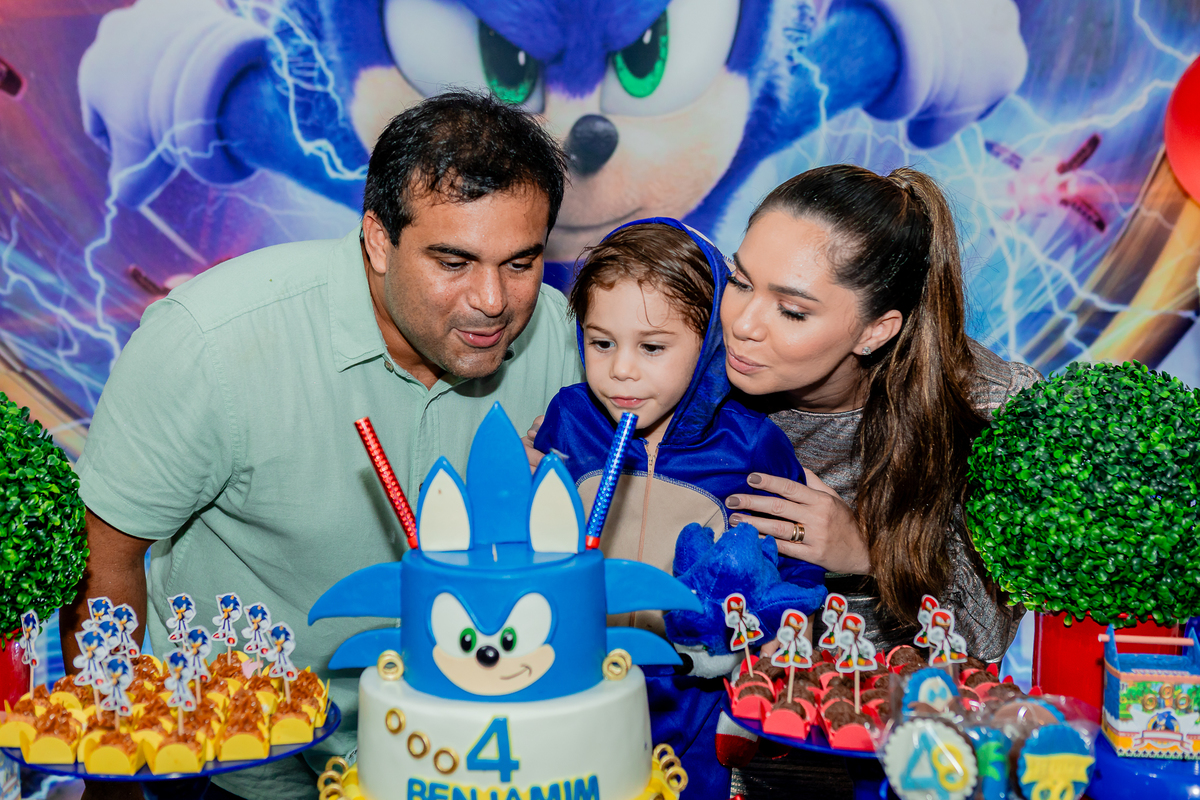 Aniversário de 4 anos do Benjamim. Registrado por George Dantas