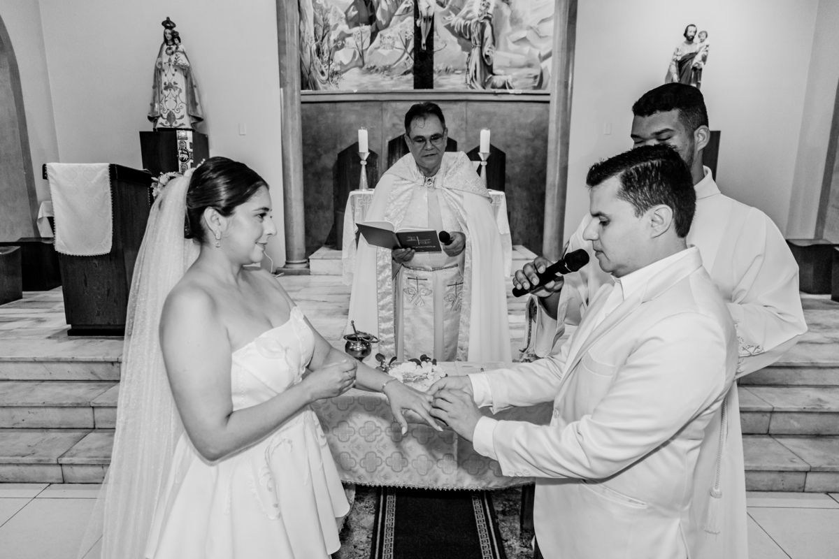 Casamento de Elô e Fred. Registrado por George Dantas