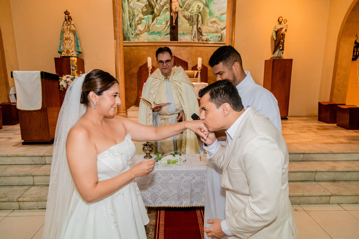 Casamento de Elô e Fred. Registrado por George Dantas
