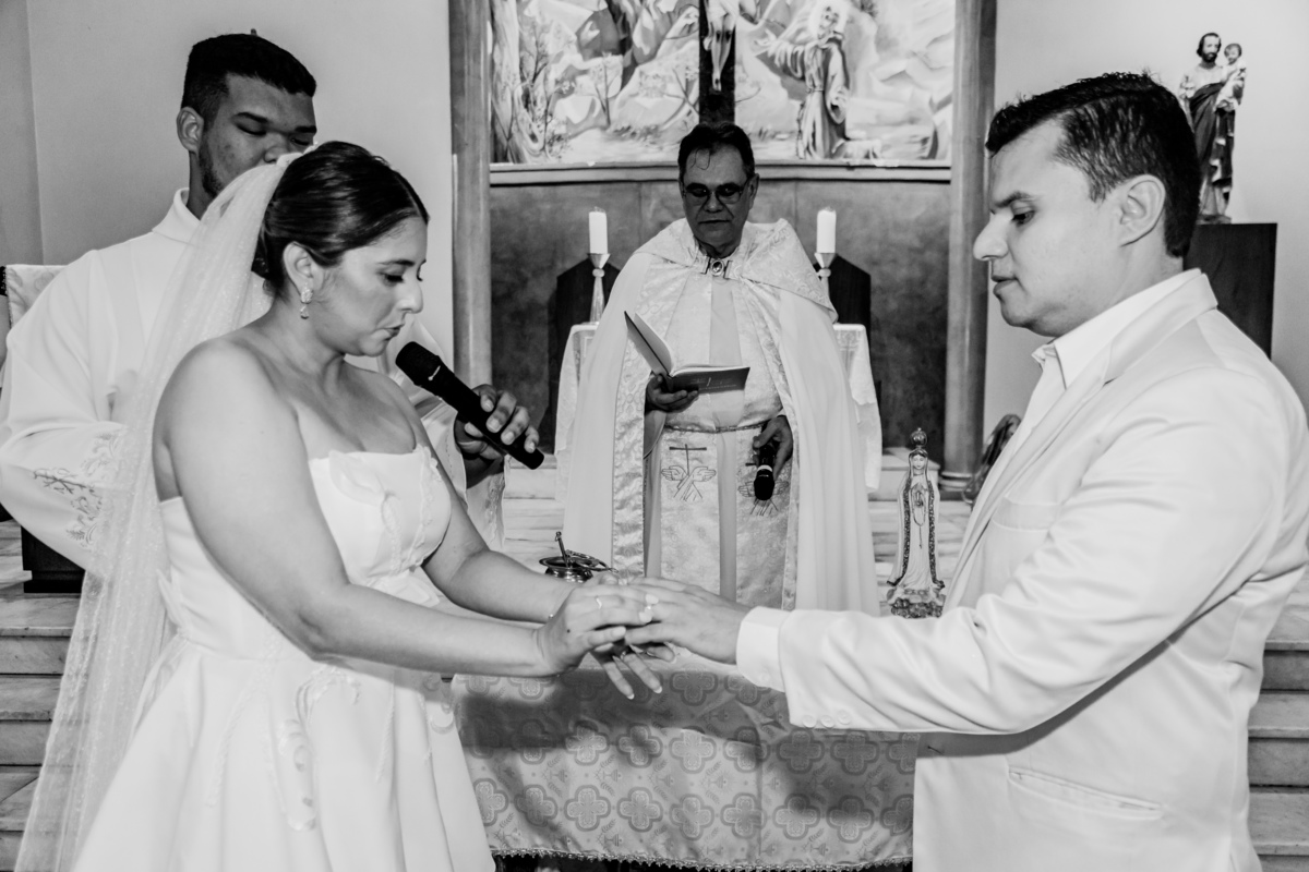 Casamento de Elô e Fred. Registrado por George Dantas