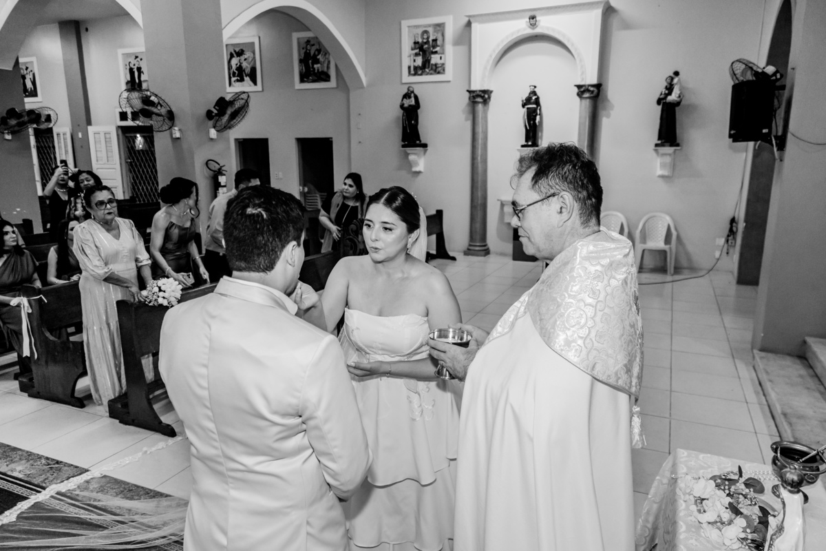 Casamento de Elô e Fred. Registrado por George Dantas