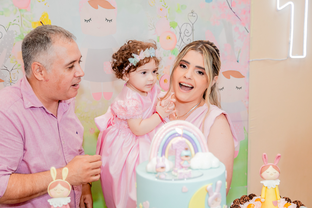 Aniversário de 1 ano da Zoé. Registrado por George Dantas