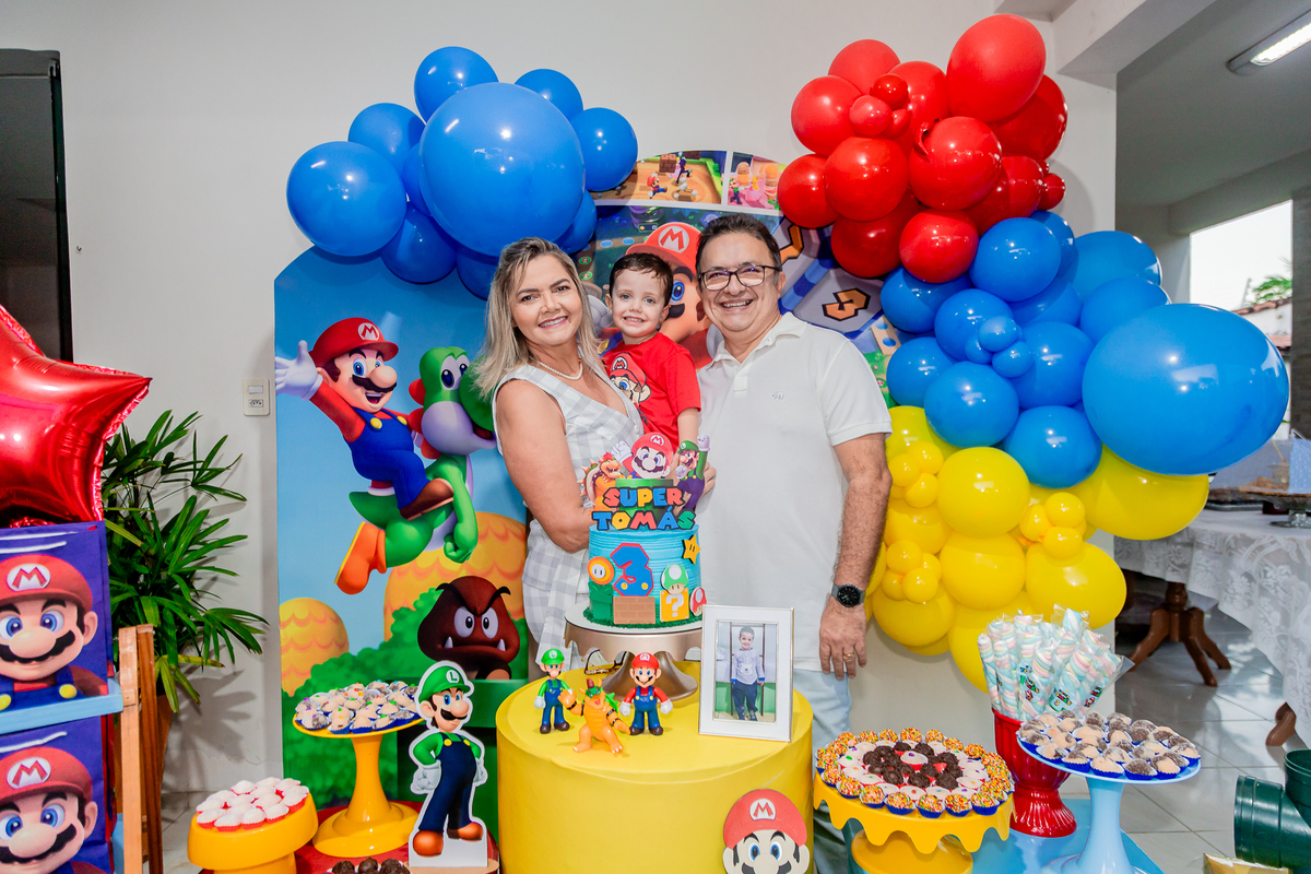 Aniversário de 3 anos do Tomás. Registrado por George Dantas