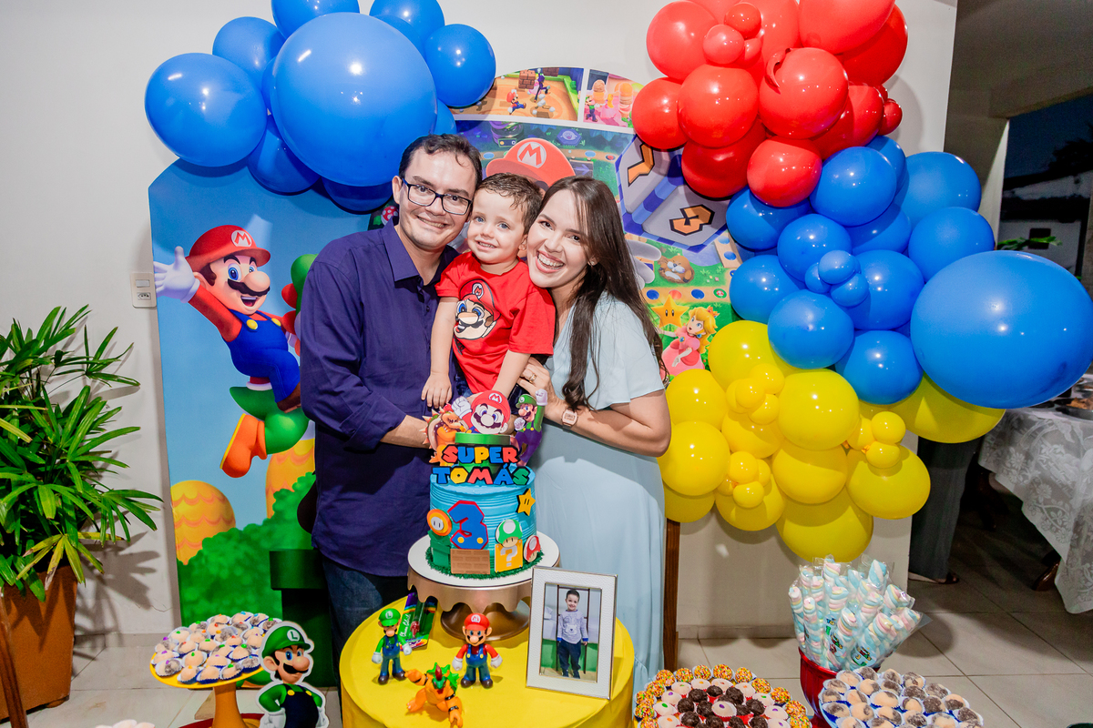 Aniversário de 3 anos do Tomás. Registrado por George Dantas