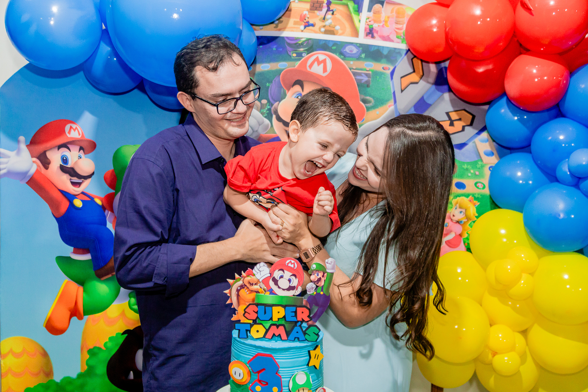 Aniversário de 3 anos do Tomás. Registrado por George Dantas