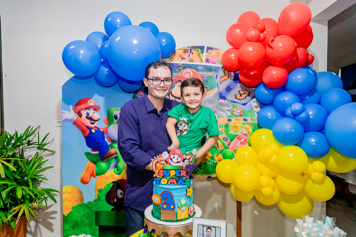 Aniversário de 3 anos do Tomás. Registrado por George Dantas