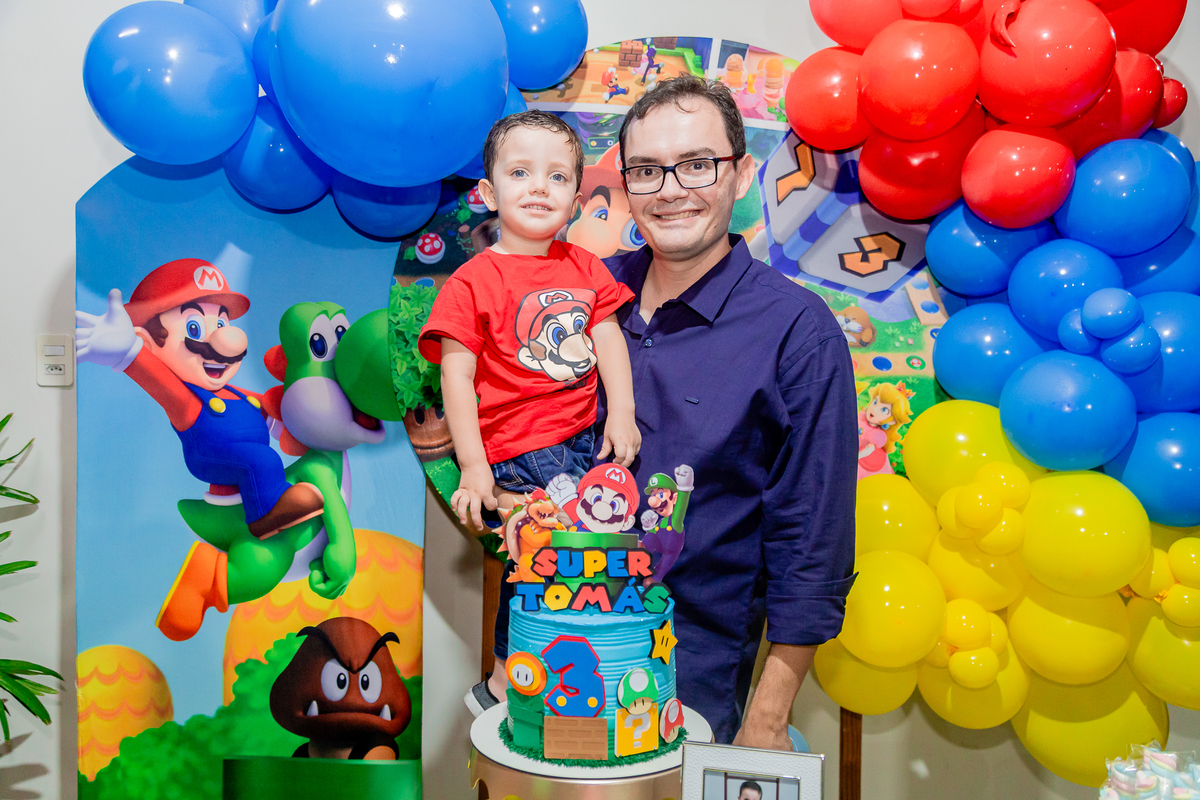 Aniversário de 3 anos do Tomás. Registrado por George Dantas