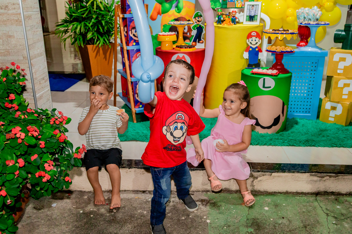 Aniversário de 3 anos do Tomás. Registrado por George Dantas