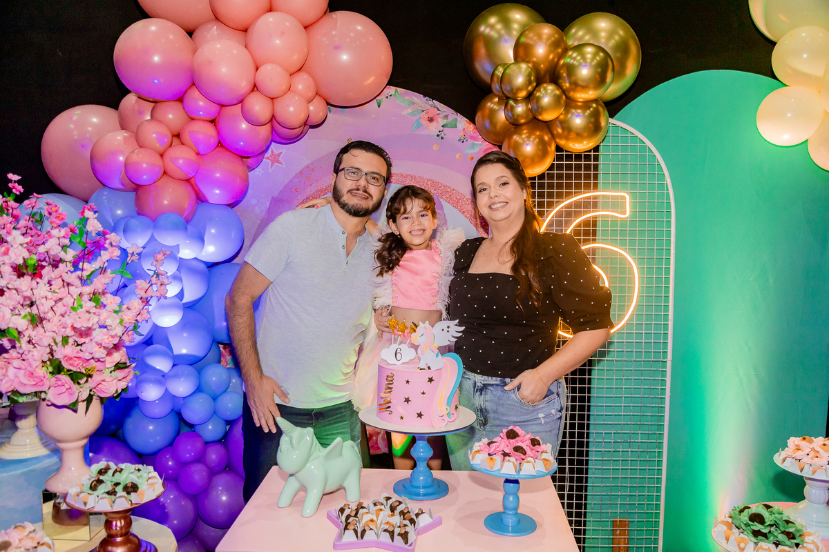 Aniversário de 6 anos da Melina. Registrado por George Dantas