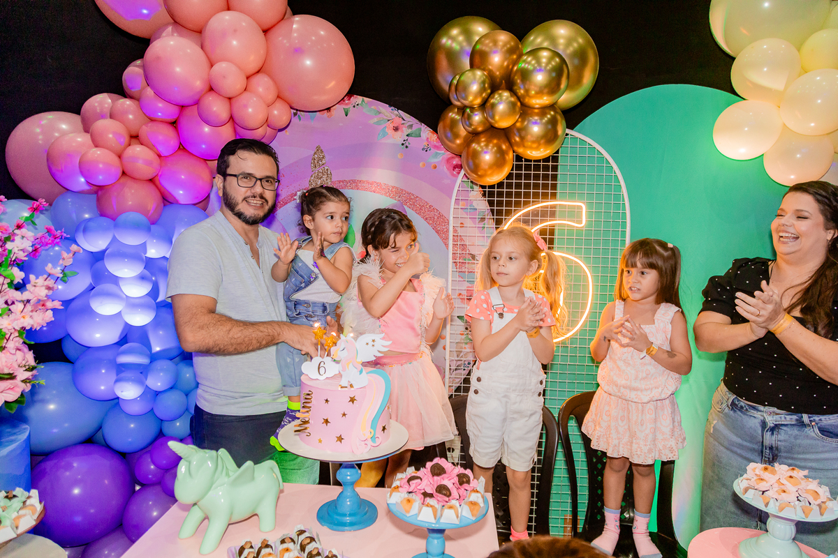 Aniversário de 6 anos da Melina. Registrado por George Dantas