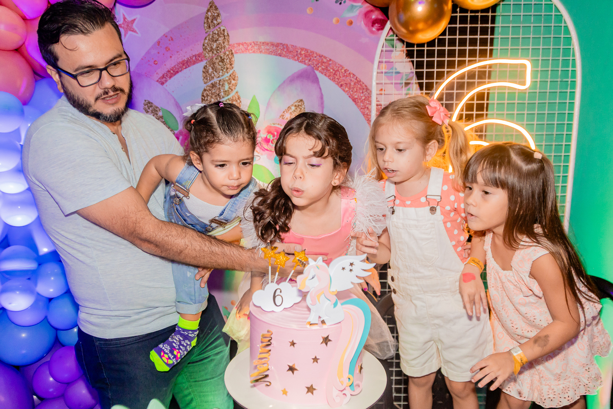 Aniversário de 6 anos da Melina. Registrado por George Dantas