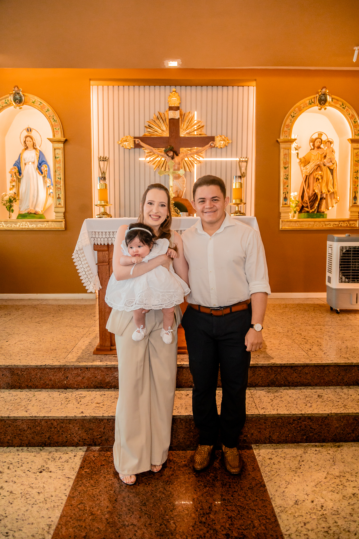 Batizado da Maria Cecília. Registrado por George Dantas