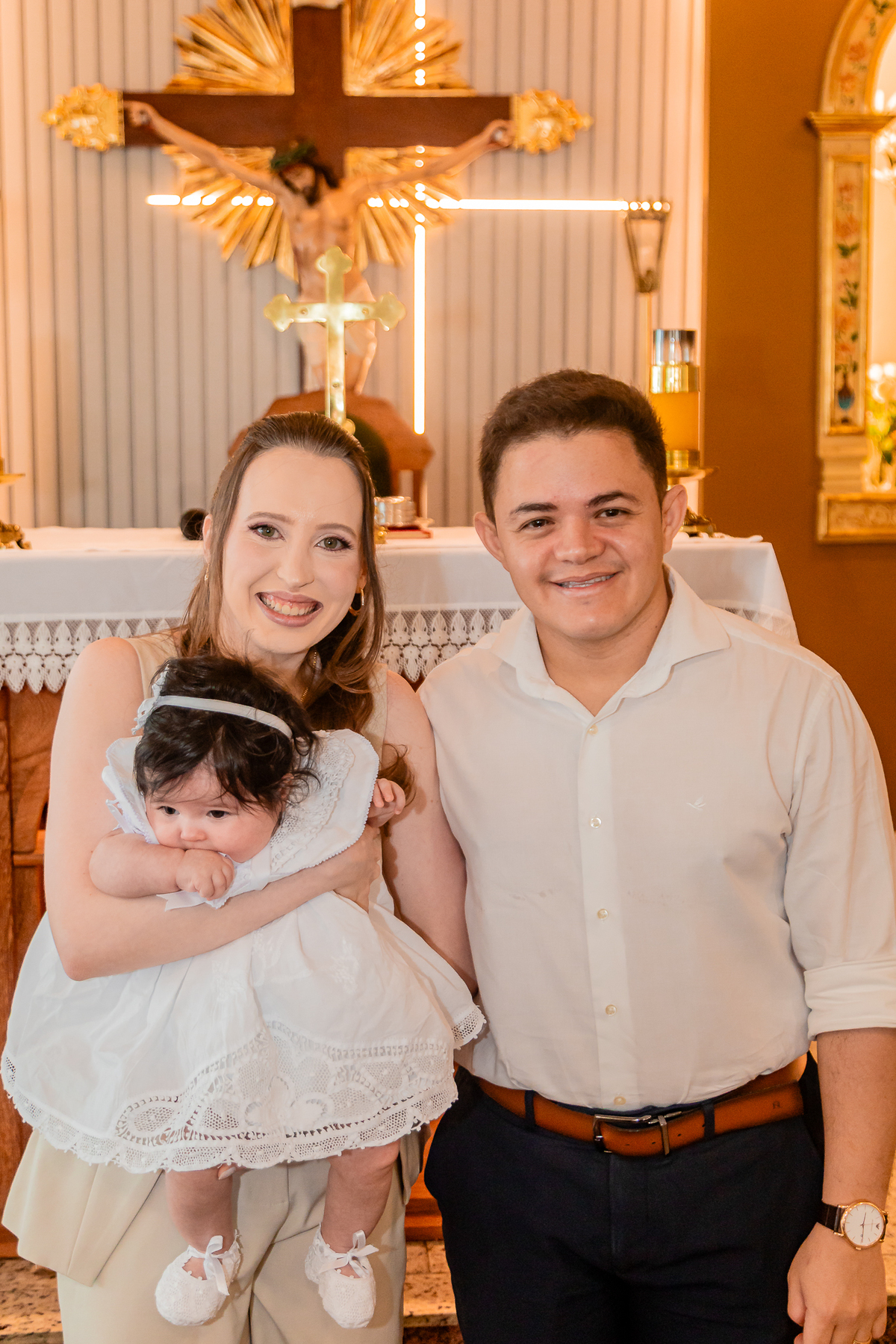 Batizado da Maria Cecília. Registrado por George Dantas