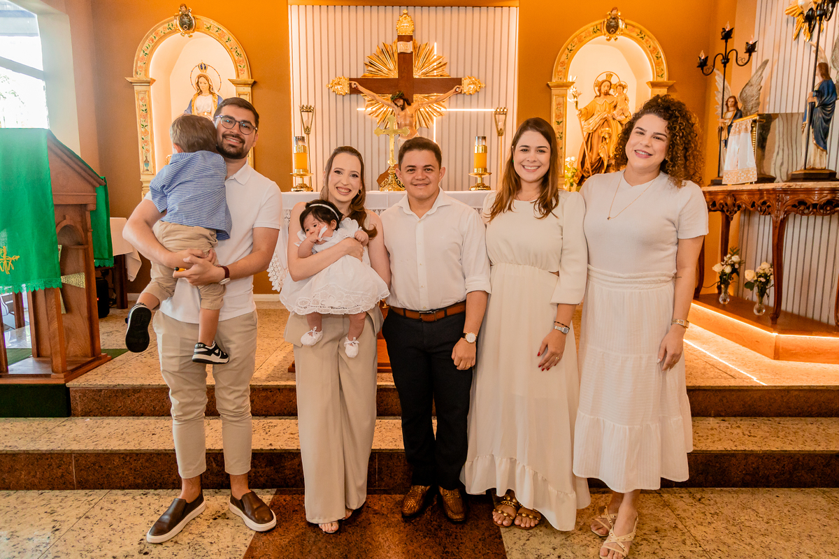 Batizado da Maria Cecília. Registrado por George Dantas