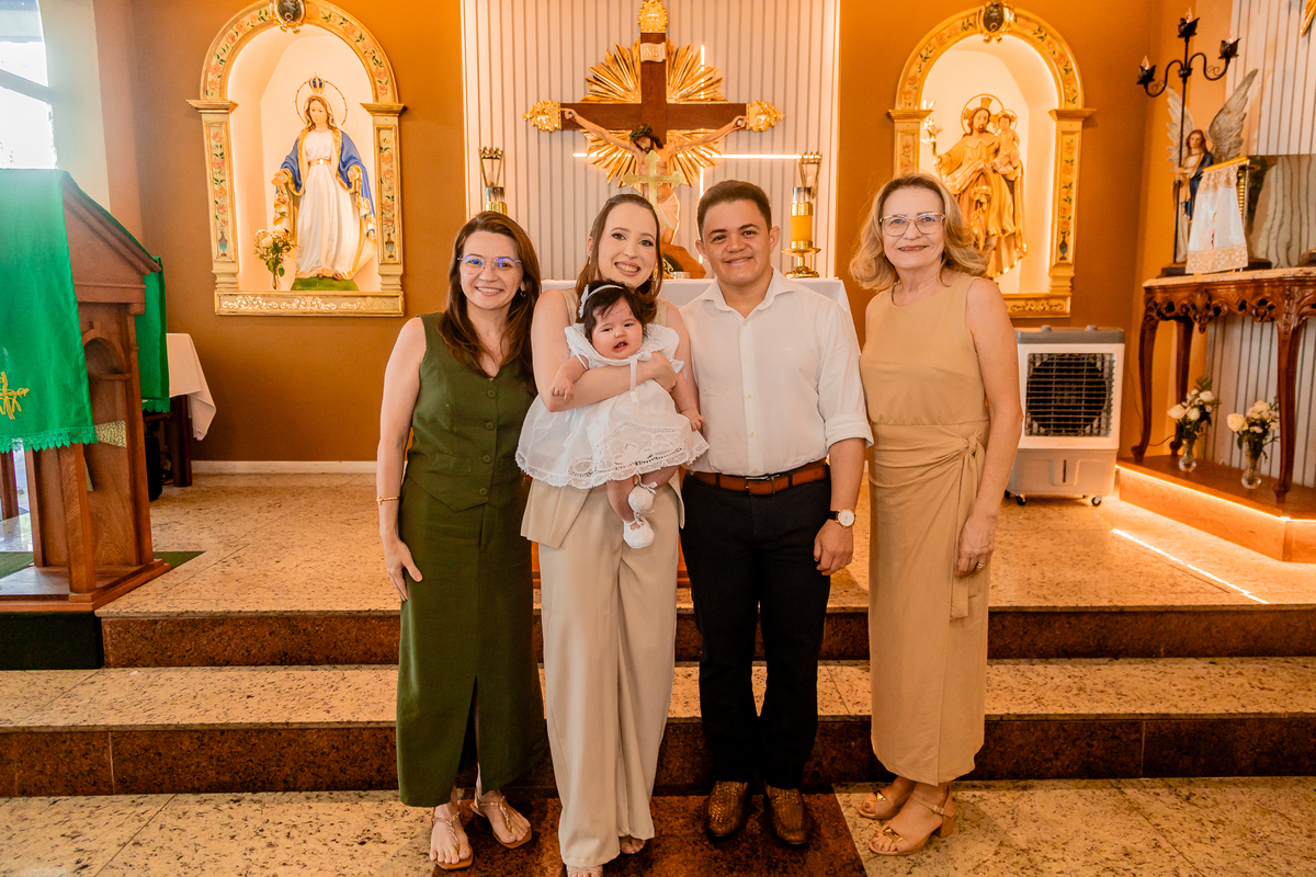 Batizado da Maria Cecília. Registrado por George Dantas