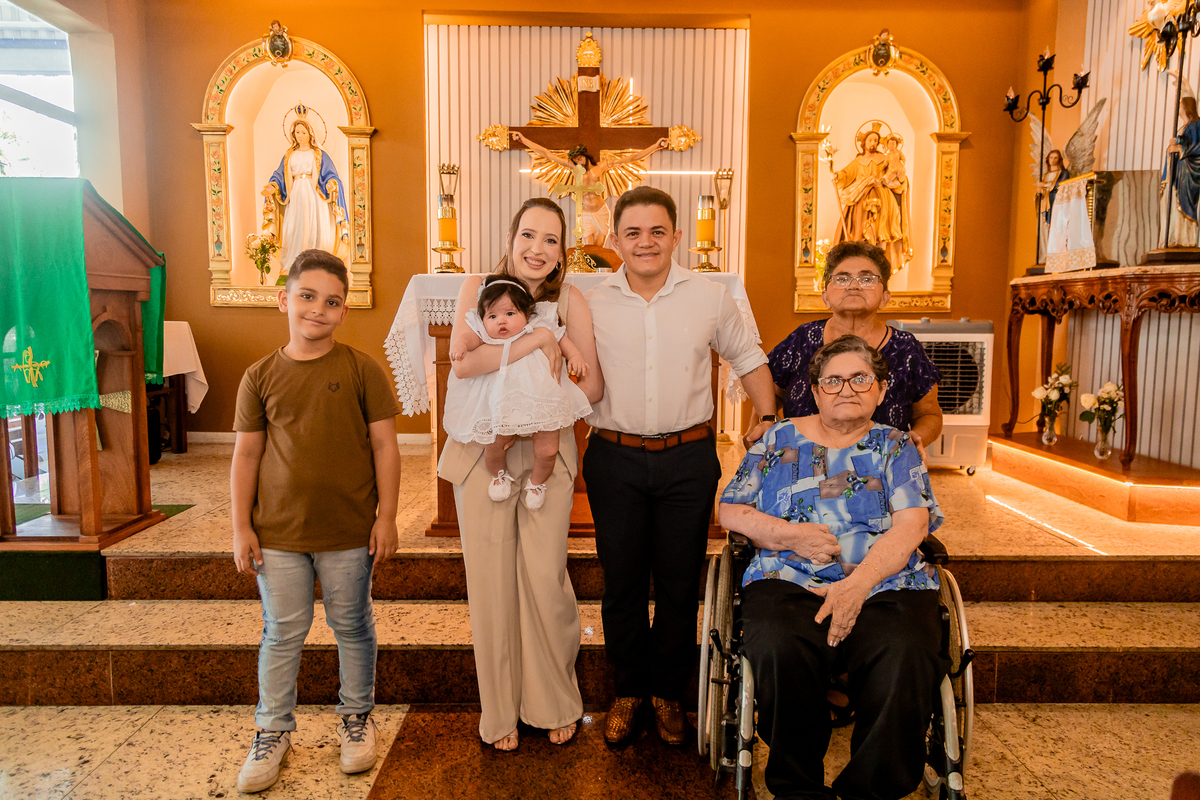 Batizado da Maria Cecília. Registrado por George Dantas