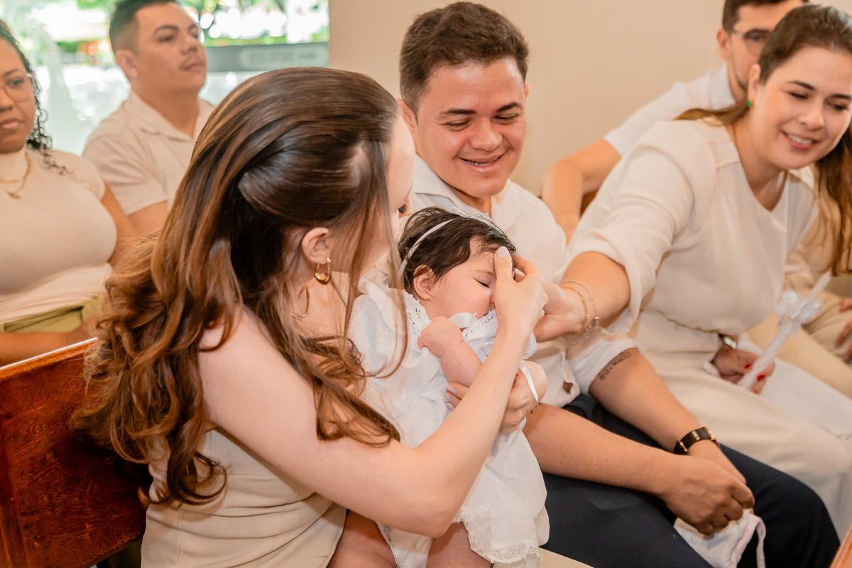 Batizado da Maria Cecília. Registrado por George Dantas