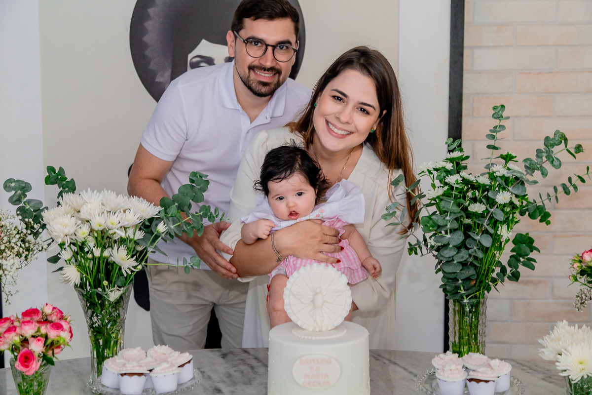 Batizado da Maria Cecília. Registrado por George Dantas