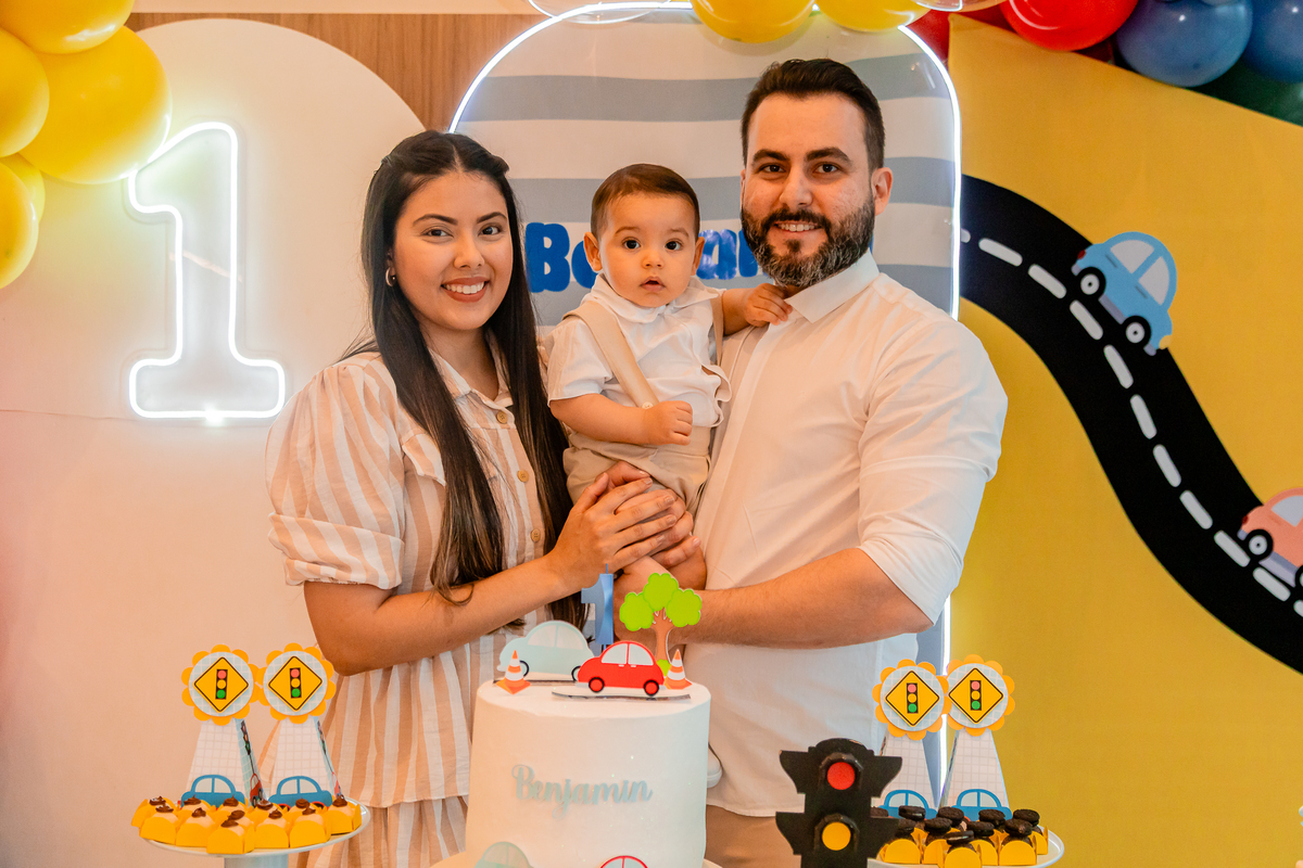 Aniversário de 1 ano do Benjamim. Registrado por George Dantas