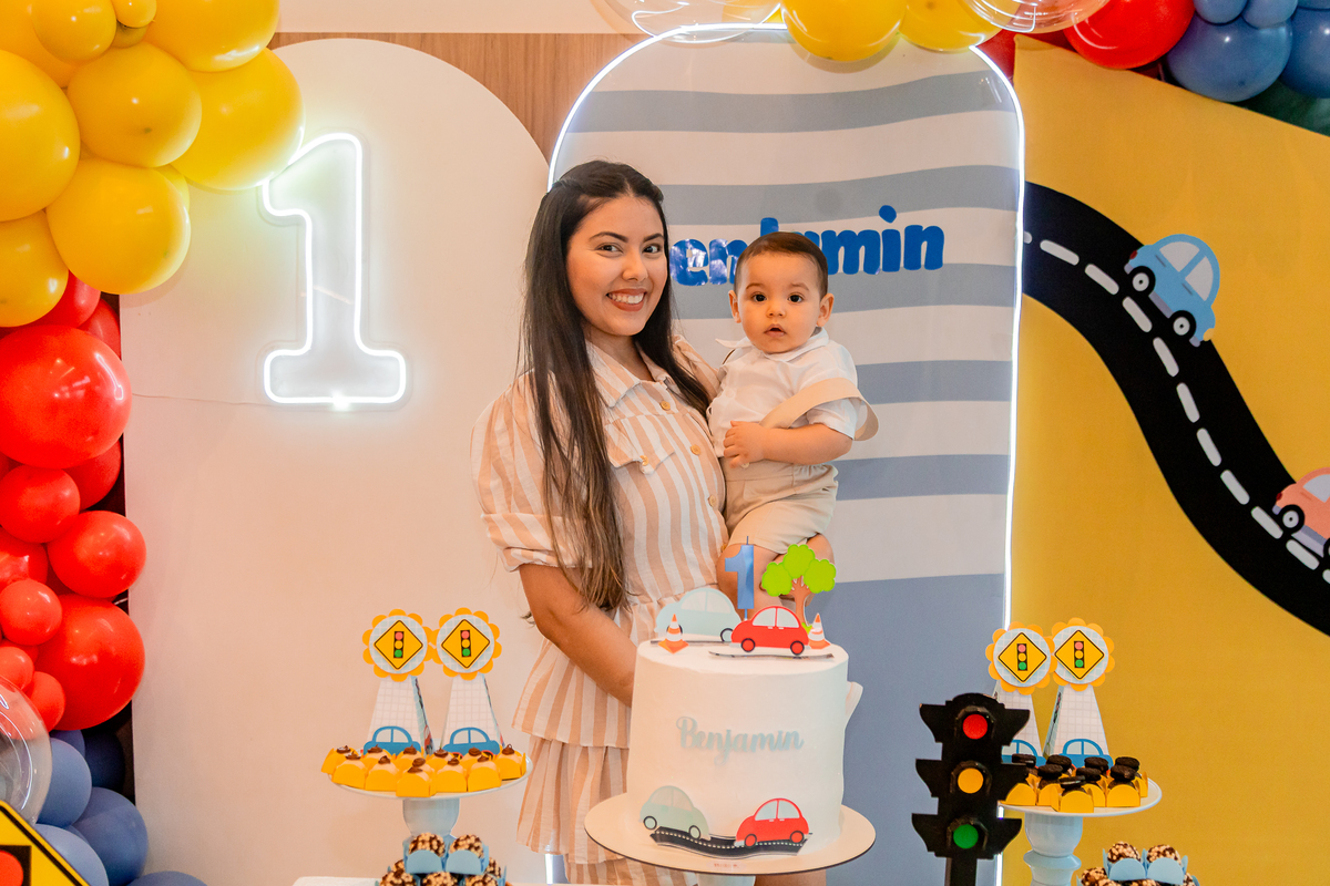 Aniversário de 1 ano do Benjamim. Registrado por George Dantas