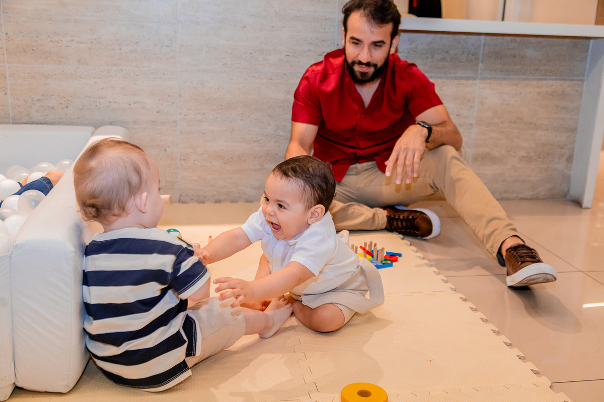 Aniversário de 1 ano do Benjamim. Registrado por George Dantas
