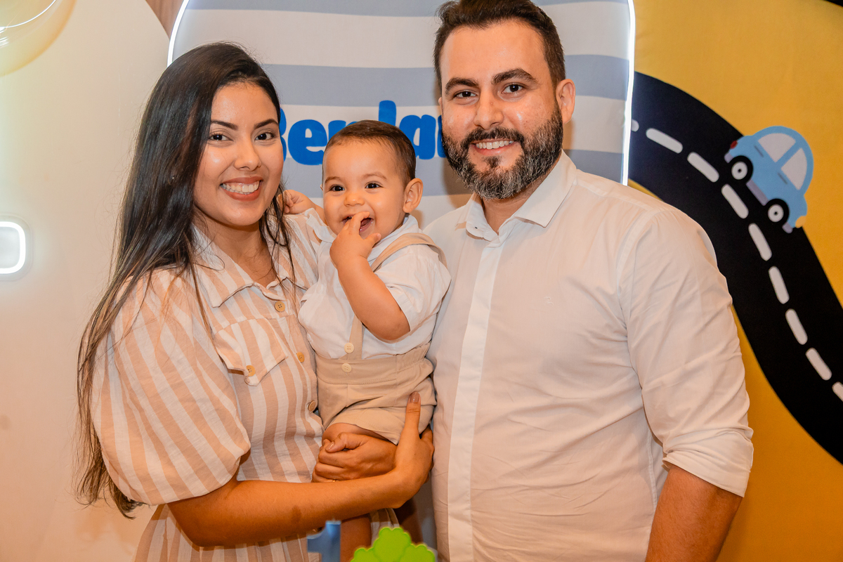 Aniversário de 1 ano do Benjamim. Registrado por George Dantas