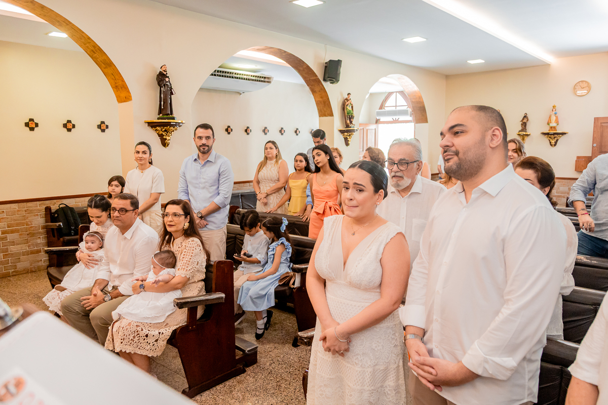 Batizado de Maria Olívia e Maria Ester. Registrado por George Dantas