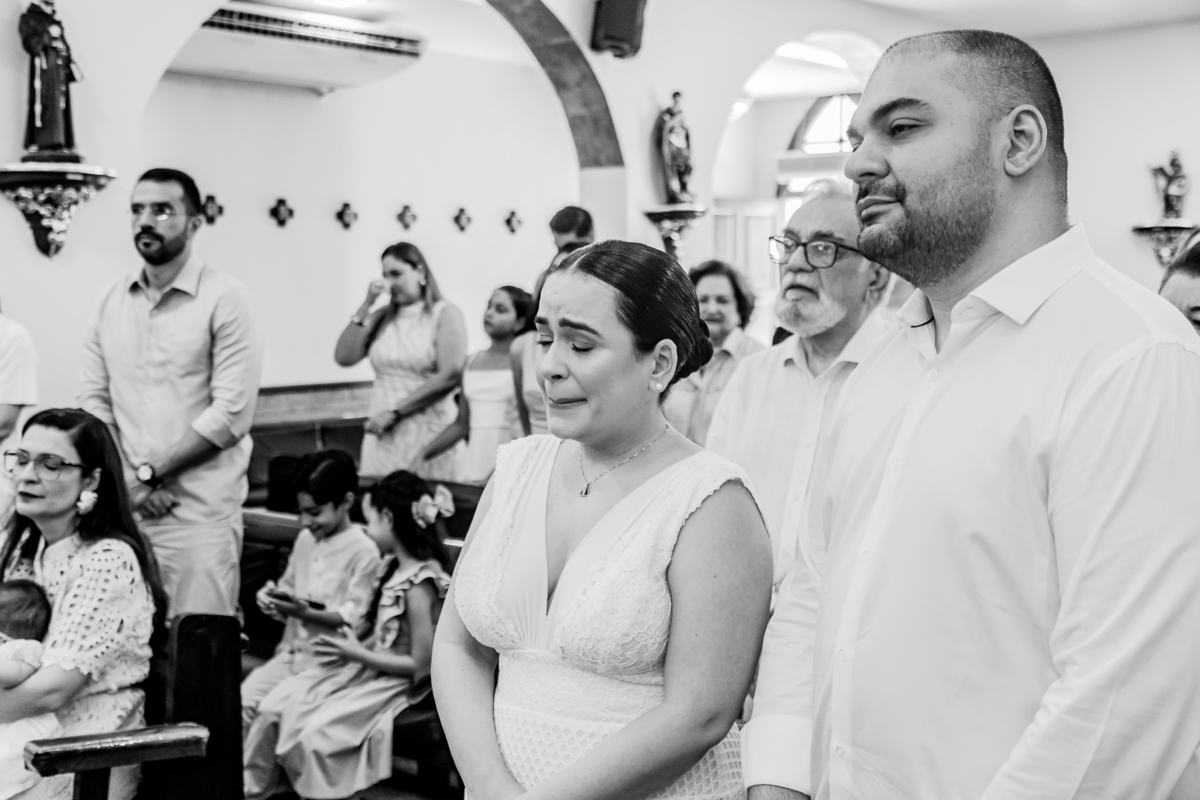 Batizado de Maria Olívia e Maria Ester. Registrado por George Dantas