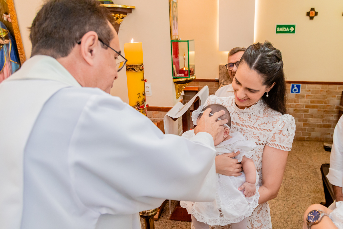 Batizado de Maria Olívia e Maria Ester. Registrado por George Dantas