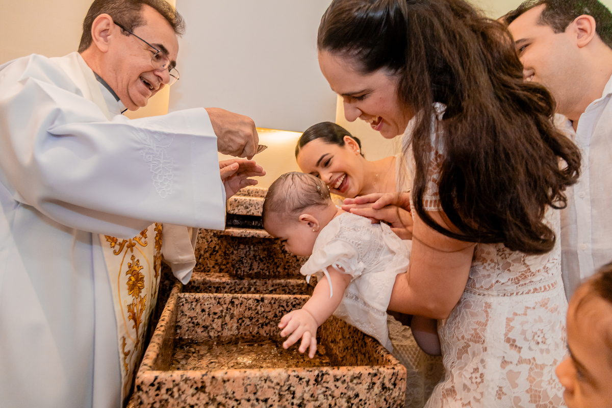 Batizado de Maria Olívia e Maria Ester. Registrado por George Dantas
