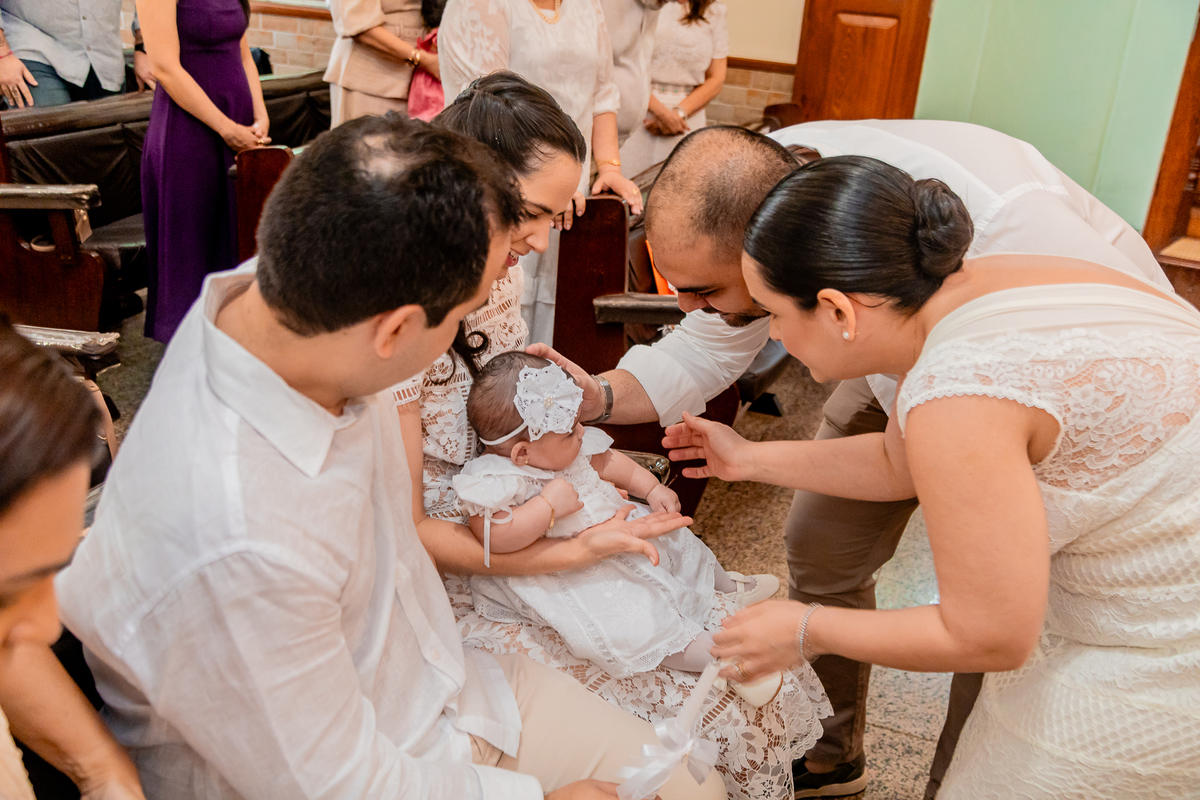 Batizado de Maria Olívia e Maria Ester. Registrado por George Dantas