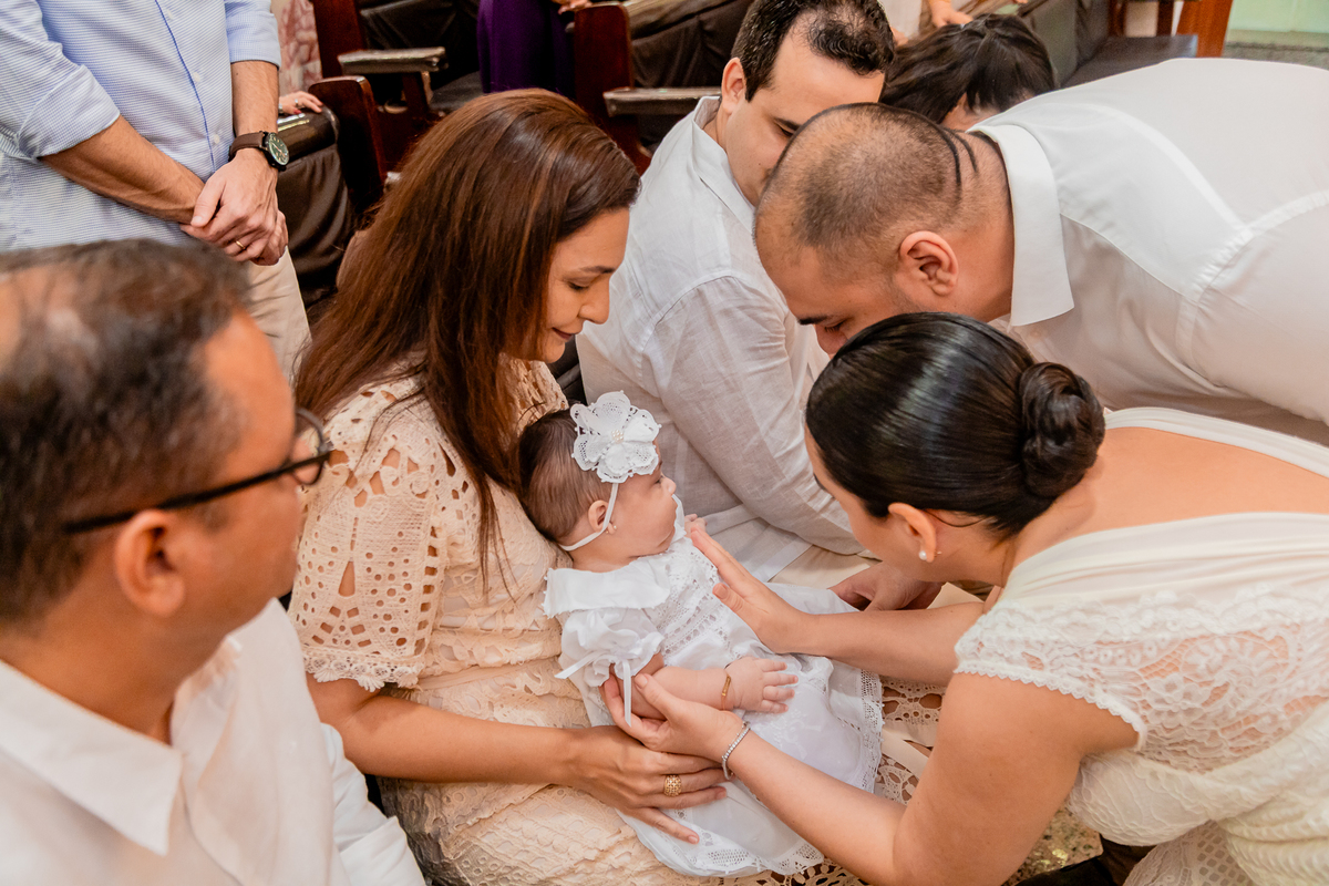 Batizado de Maria Olívia e Maria Ester. Registrado por George Dantas
