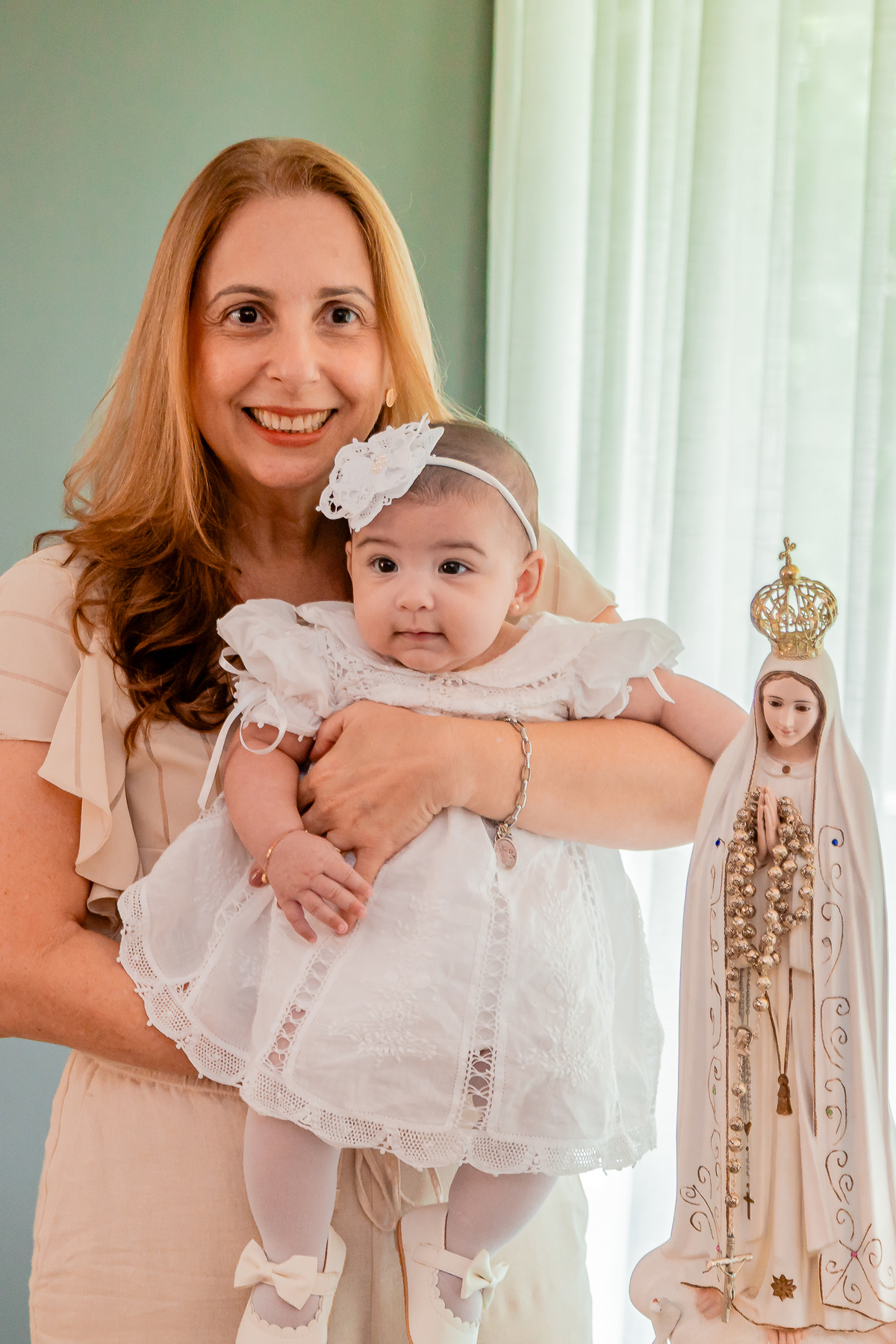 Batizado de Maria Olívia e Maria Ester. Registrado por George Dantas